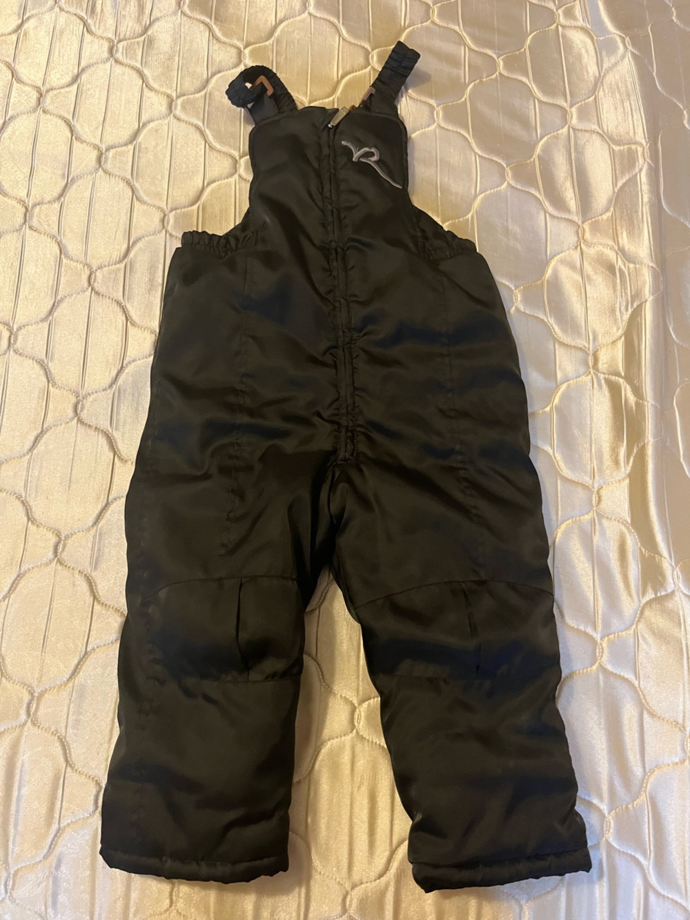Rockwear Kids Black Insulated Snow Bib Pants – Size 4T